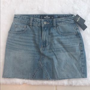 Hollister denim skirt
